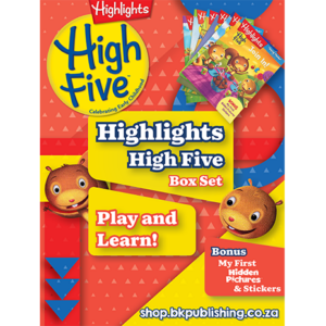 The box set cover for highlights high-five magazine