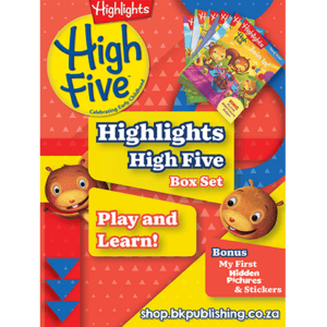 The box set cover for highlights high-five magazine
