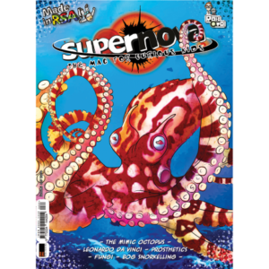 The cover art for Supernova volume 5.5, featuring an octopus.
