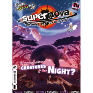 The cover art for Supernova volume 10.1, featuring creatures of the night