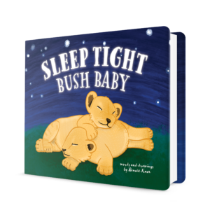Sleep Tight Bushbaby Boardbook BK Publishing