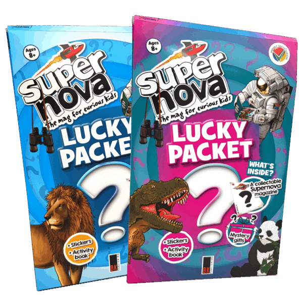 Supernova lucky Packet marketing images and contents