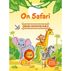 On Safari: sticker and activity book