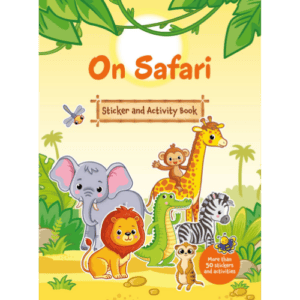 On Safari: sticker and activity book